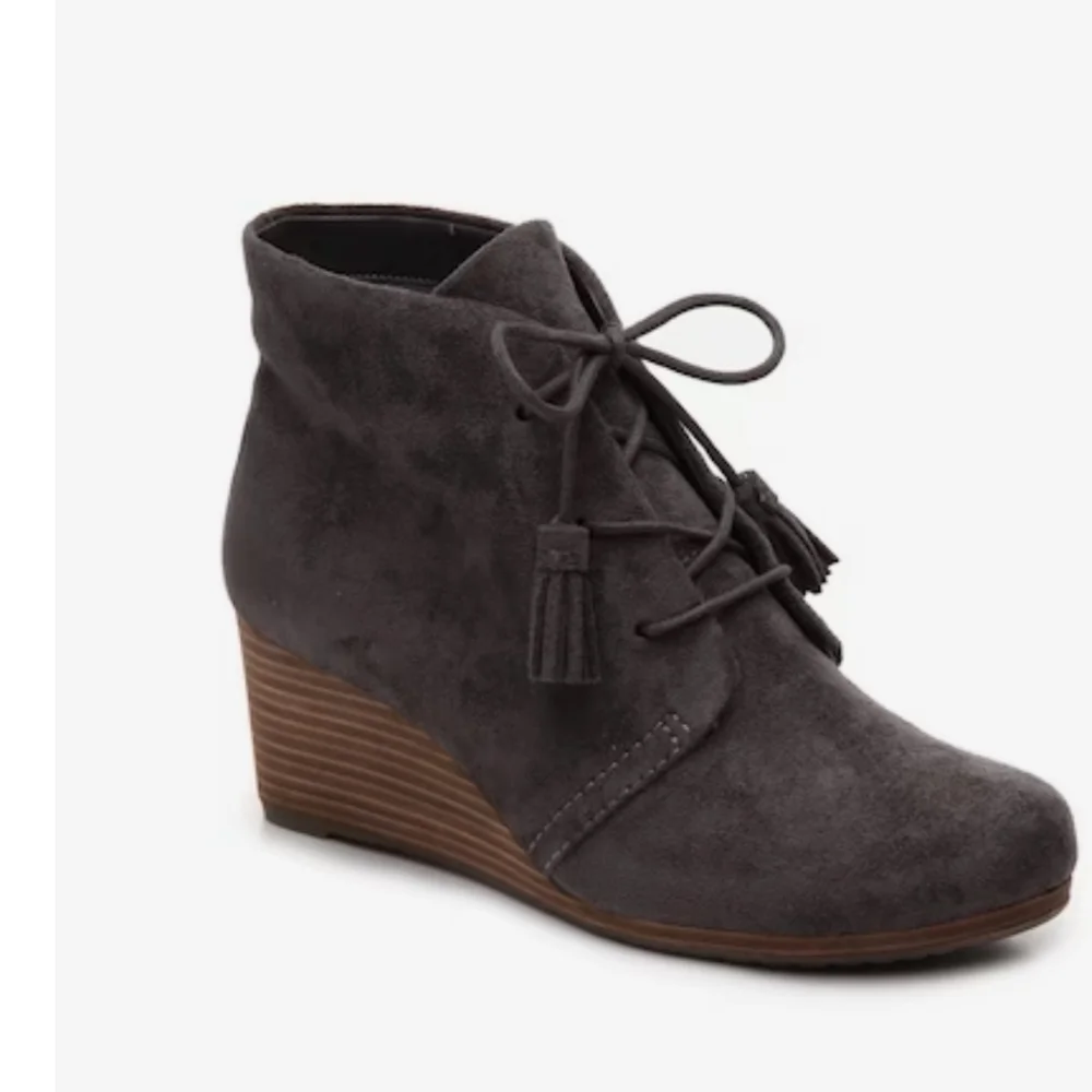 DR. Scholl's Dakota Wedge Bootie sz 11 W NEW - Picture 2 of 16